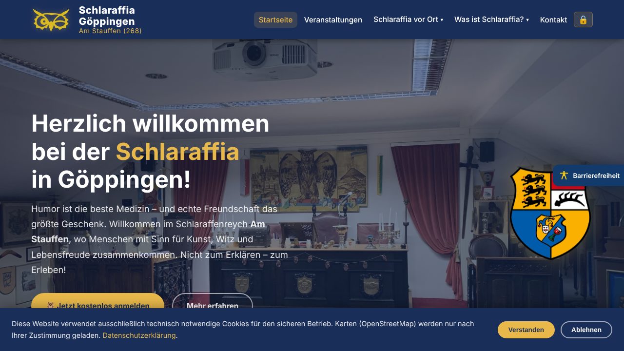 Entwurf der Uhunetz-Seite Göppingen (Am Stauffen)
